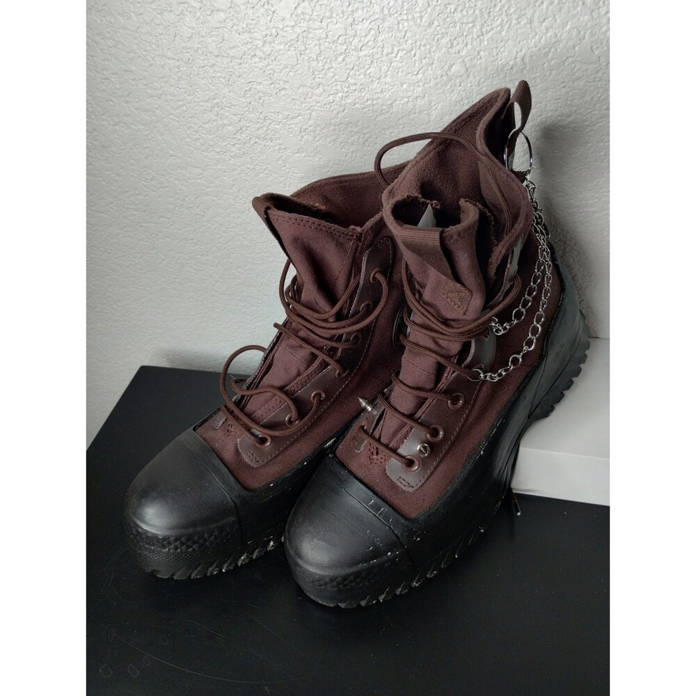 Converse Boots Burgundy Women's Chunky SZ 10